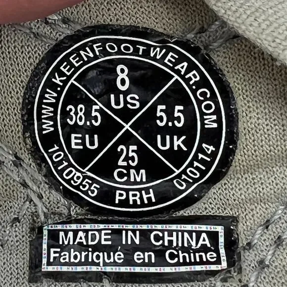 Keen Womens Newport H2 Closed Toe Waterproof Adjustable Sandals Gray Orange Sz 8 - Picture 7 of 8